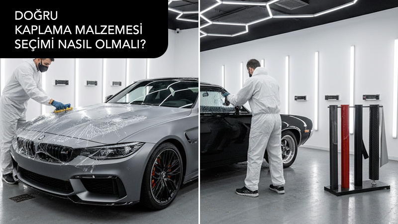 araç kaplamda doğru malzeme seçimi nasıl olmalı